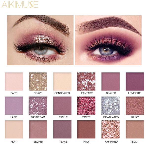 18 colors shining matte eyeshadow sequin waterproof smoky eye shadow palette @me88
18 colors shining matte eyeshadow sequin waterproof smoky eye shadow palette @me88