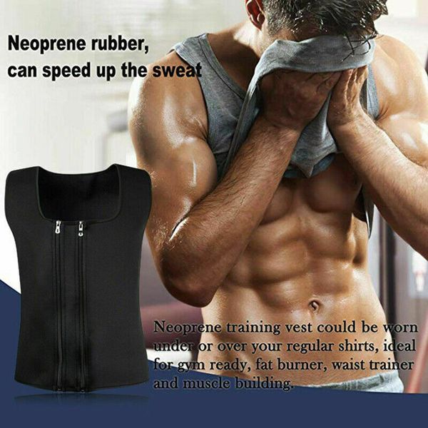 мужская неопрена пот vest body shaper zipper для похудения сауна tank top compression, Black;blue
мужская неопрена пот vest body shaper zipper для похудения сауна tank top compression, Black;blue