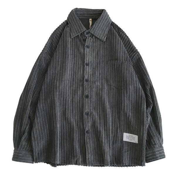 kancoold new style for men in autumn and winter shirt 2019 men fashion solid corduroy single breasted long sleeve shirt 124, White;black
kancoold new style for men in autumn and winter shirt 2019 men fashion solid corduroy single breasted long sleeve shirt 124, White;black