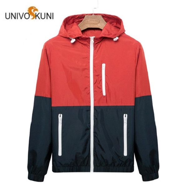 windbreaker men casual spring autumn lightweight jacket 2019 new arrival hooded contrast color zipper jackets outwear q6100, Black;brown
windbreaker men casual spring autumn lightweight jacket 2019 new arrival hooded contrast color zipper jackets outwear q6100, Black;brown