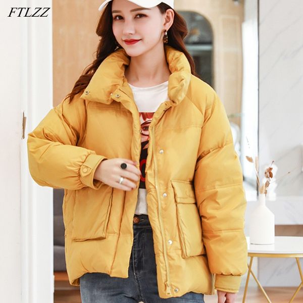 ftlzz new winter women 90% white duck down parkas casual female stand collar loose big pocket black red snow warm down coat
ftlzz new winter women 90% white duck down parkas casual female stand collar loose big pocket black red snow warm down coat