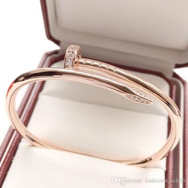 desigenr bangles 18k rose gold nail bangles with diamond pseudo gold never fade punk bangle jewelry, Black
desigenr bangles 18k rose gold nail bangles with diamond pseudo gold never fade punk bangle jewelry, Black