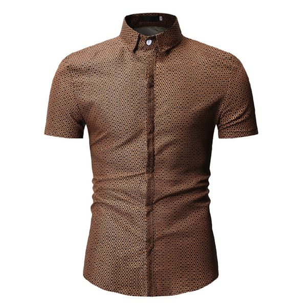 Summer Mens Polka Dot Shirts Boy Lapel Neck with Button Short Sleeve Clothes Fashion Designer Casual Shirts
Summer Mens Polka Dot Shirts Boy Lapel Neck with Button Short Sleeve Clothes Fashion Designer Casual Shirts