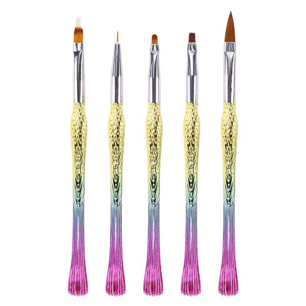 cyshmily 5 pcs/set professional nail art brushes acrylic uv gel extension builder painting drawing nail brush manicure tools new, Yellow
cyshmily 5 pcs/set professional nail art brushes acrylic uv gel extension builder painting drawing nail brush manicure tools new, Yellow