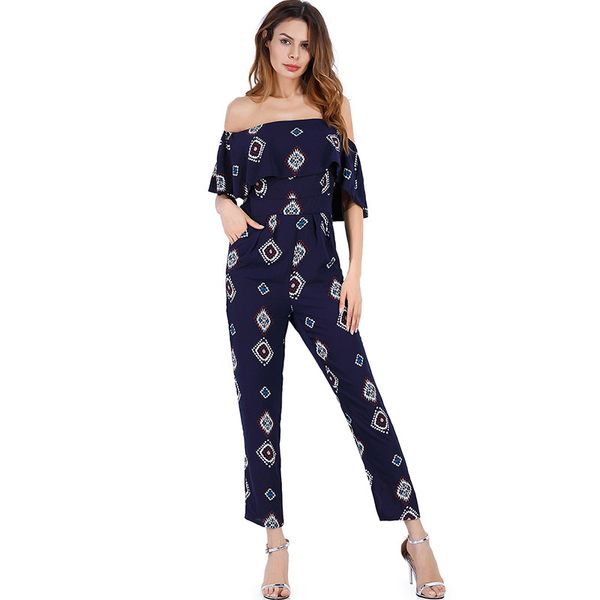women's jumpsuits & rompers summer spring casual women high waist off shoulder ruffles elegant slim romper cropped pants playsuits fema, Black;white
women's jumpsuits & rompers summer spring casual women high waist off shoulder ruffles elegant slim romper cropped pants playsuits fema, Black;white