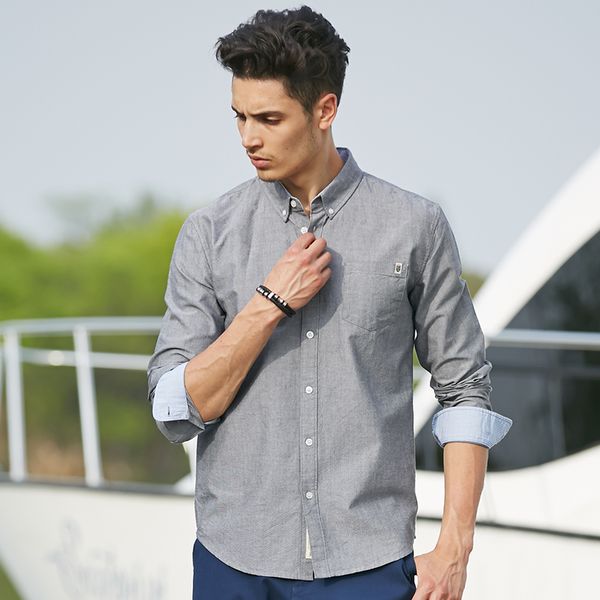 new casual shirt men brand clothing new long sleeve slim fit solid male shirt quality 100 %cotton white wholesale, White;black
new casual shirt men brand clothing new long sleeve slim fit solid male shirt quality 100 %cotton white wholesale, White;black
