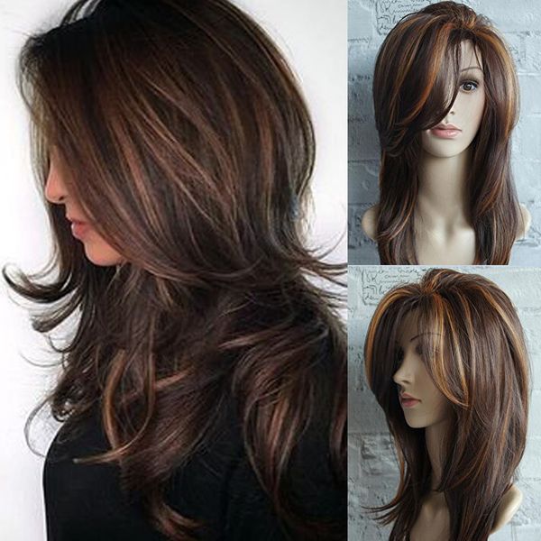 Long Loose Wave Wigs Woman Pear Roll Fashion Gradient Color Medium Wigs Ladies Full Lace Inner Buckle Kinky Curly Messy Beauty Headwear
Long Loose Wave Wigs Woman Pear Roll Fashion Gradient Color Medium Wigs Ladies Full Lace Inner Buckle Kinky Curly Messy Beauty Headwear