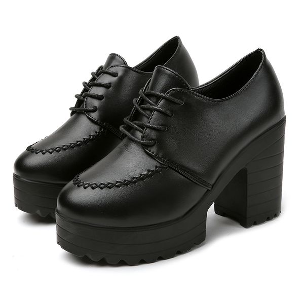 chic womens high block chunky heel platform lace up pumps ankle boots shoes plus size, Black
chic womens high block chunky heel platform lace up pumps ankle boots shoes plus size, Black