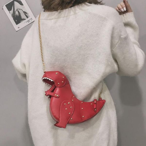 women leather handbags women chain purse shoulder bag gift dinosaur design leather mini messenger bag ladies small #38
women leather handbags women chain purse shoulder bag gift dinosaur design leather mini messenger bag ladies small #38