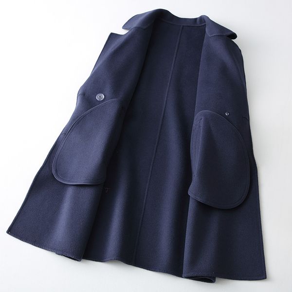 winter autumn long women wool coats of women's cashmere jacket casual turn-down collar warm wool coat female 38067 's, Black
winter autumn long women wool coats of women's cashmere jacket casual turn-down collar warm wool coat female 38067 's, Black