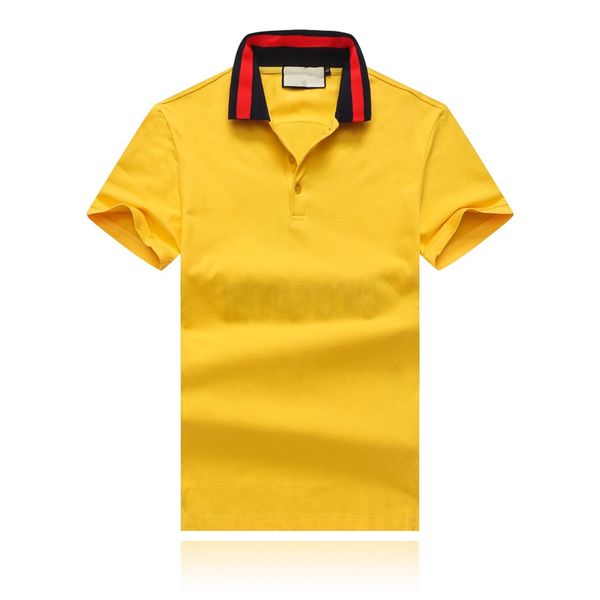 19SS Summer Fashion Men's Designer T-shirts with Wolf Pattern Embroidery on The Back Designer Polo Shirts Men Cotton Lapel T-shirts
19SS Summer Fashion Men's Designer T-shirts with Wolf Pattern Embroidery on The Back Designer Polo Shirts Men Cotton Lapel T-shirts