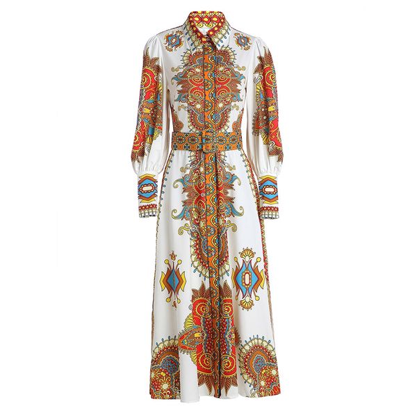 goodlishowsi fashion runway dress retro totem print turn-down collar lantern sleeve single breasted long maxi dress robe dresses, Black;gray
goodlishowsi fashion runway dress retro totem print turn-down collar lantern sleeve single breasted long maxi dress robe dresses, Black;gray