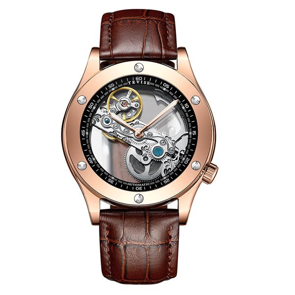 new hollow automatic mechanical watches men business watch male steel watch waterproof clock relogio masculino, Slivery;brown
new hollow automatic mechanical watches men business watch male steel watch waterproof clock relogio masculino, Slivery;brown