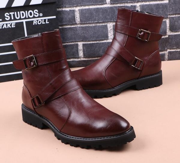 2019 winter new men martin genuine boots leather big size high-casual shoes male ankle boots autumn and winter shoe, Black
2019 winter new men martin genuine boots leather big size high-casual shoes male ankle boots autumn and winter shoe, Black