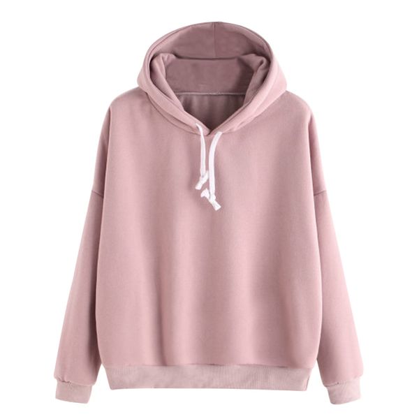 sweatshirt woman autumn women ladies solid long sleeve casual hooded sweatshirt pullover blouse#3, Black
sweatshirt woman autumn women ladies solid long sleeve casual hooded sweatshirt pullover blouse#3, Black