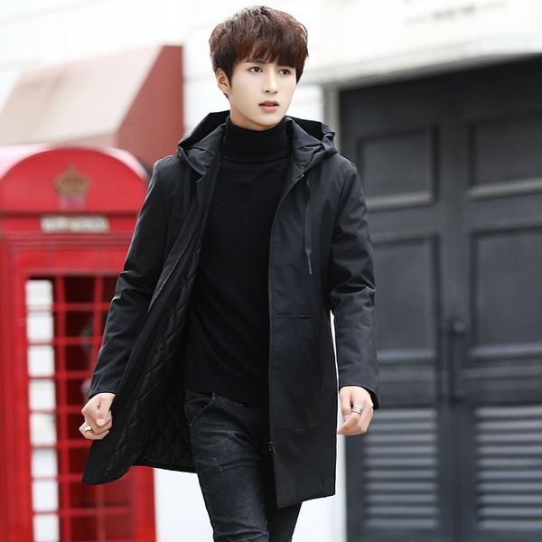 2019 winter jacket men hooded large parka hombre long jacket coat cashmere mens windbreaker parkas cotton youth clothing, Tan;black
2019 winter jacket men hooded large parka hombre long jacket coat cashmere mens windbreaker parkas cotton youth clothing, Tan;black
