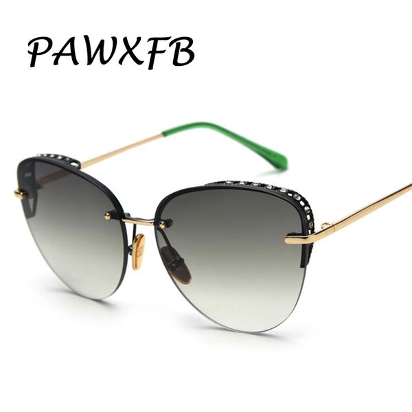 pawxfb 2019 summer rimless sunglasses for women gradient sun glasses diamond retro ladies glasses uv400 shades, White;black
pawxfb 2019 summer rimless sunglasses for women gradient sun glasses diamond retro ladies glasses uv400 shades, White;black