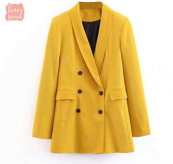 женщины blazer 2019 double breasted long пиджаки office small костюм куртка женская отдыха желтая кнопка lady сыпучие пальто streetwear, White;black
женщины blazer 2019 double breasted long пиджаки office small костюм куртка женская отдыха желтая кнопка lady сыпучие пальто streetwear, White;black