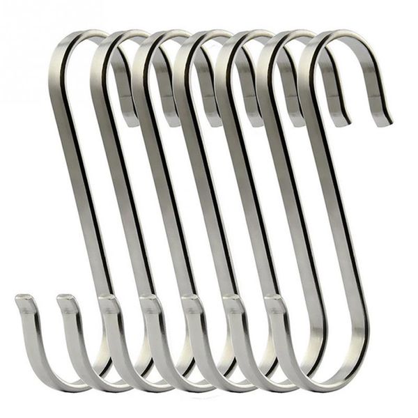 6pcs s shaped hooks kitchen hanging hanger storage holders organizer household home essential
6pcs s shaped hooks kitchen hanging hanger storage holders organizer household home essential