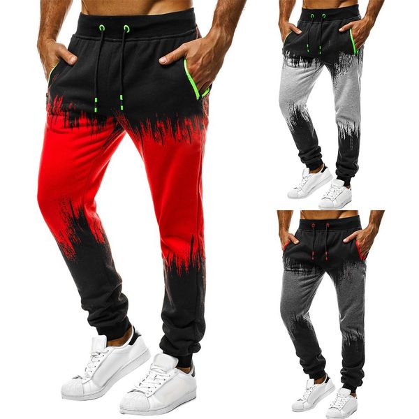 spring autumn men's sports running pants joggers loose straight cylinder active pants gym workout jogging trousers plus size 3xl, Black
spring autumn men's sports running pants joggers loose straight cylinder active pants gym workout jogging trousers plus size 3xl, Black