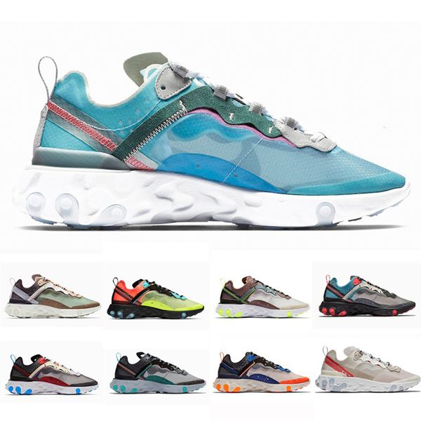 2019 react element 87 55 running athletic shoes women men trainer designer sports sneakers outdoor 36-45 breathable casual new, Black
2019 react element 87 55 running athletic shoes women men trainer designer sports sneakers outdoor 36-45 breathable casual new, Black