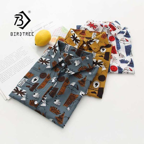 women's blouses & shirts summer fashion women vintage street graffiti print shirt long sleeve loose chiffon blouse casual feminina blu, White
women's blouses & shirts summer fashion women vintage street graffiti print shirt long sleeve loose chiffon blouse casual feminina blu, White