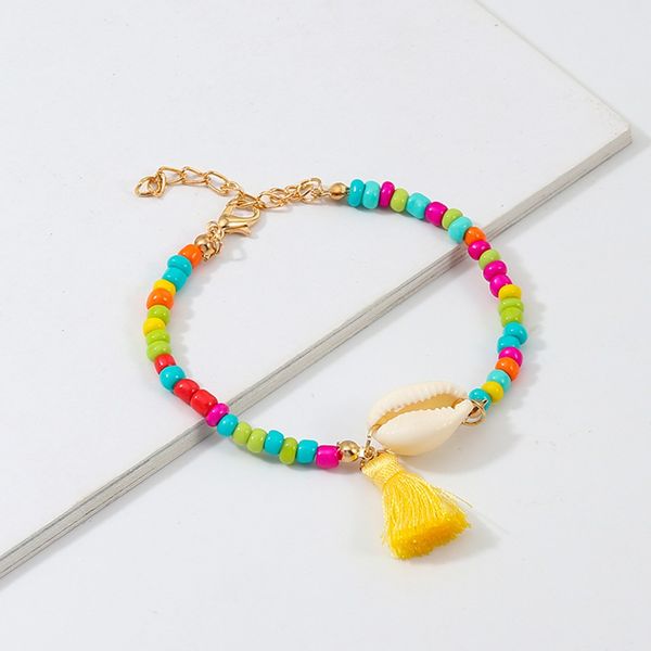 friendship bracelets bohemian shell rice beads tassel adjustable bracelet ladies jewelry gift armbanden voor vrouwen multicolo#w, Black
friendship bracelets bohemian shell rice beads tassel adjustable bracelet ladies jewelry gift armbanden voor vrouwen multicolo#w, Black