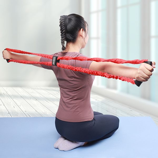 chest expander durable 8 shape fitness resistance rope muscle workout yoga training equipment
chest expander durable 8 shape fitness resistance rope muscle workout yoga training equipment