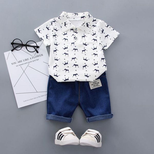 summer baby boy clothes summer crown print short sleeve shirt blouse shorts casual outfits clothes pullover full spandex,cotton, White
summer baby boy clothes summer crown print short sleeve shirt blouse shorts casual outfits clothes pullover full spandex,cotton, White