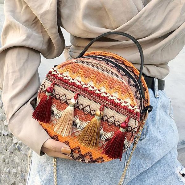 designer 2019 new classic fashion hans crossbody harajuku national wind round bag luxury chain girls small satchel ing
designer 2019 new classic fashion hans crossbody harajuku national wind round bag luxury chain girls small satchel ing