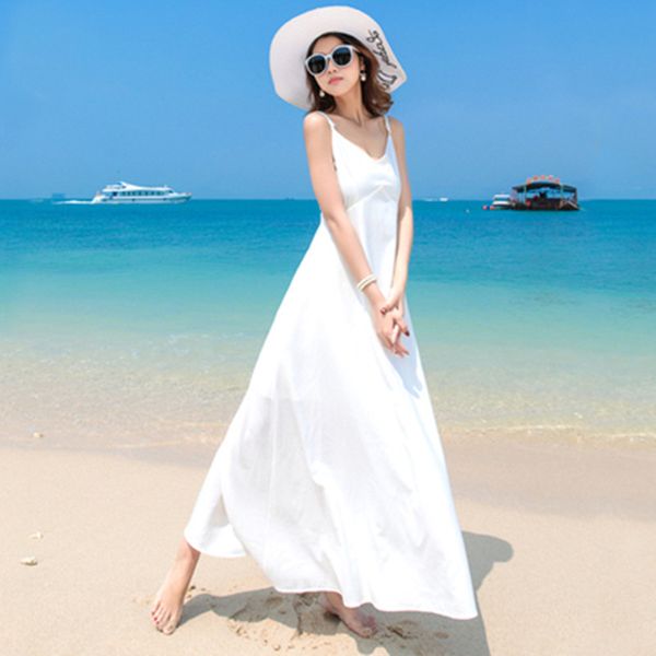 casual dresses women's 2021 summer elegant v collar backless dress female leisure sanya seaside on vacation maxi, Black;gray
casual dresses women's 2021 summer elegant v collar backless dress female leisure sanya seaside on vacation maxi, Black;gray