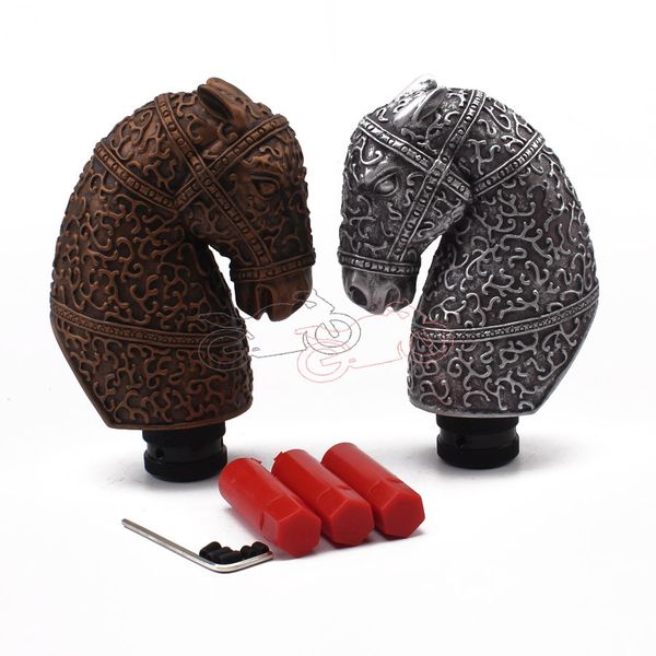 car styling horse head shaped car gear shift knob universal fit manual transmission stick shift gear shifter lever knob
car styling horse head shaped car gear shift knob universal fit manual transmission stick shift gear shifter lever knob