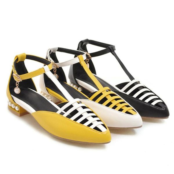 women ladies shoes summer pointed toe lace up pearl hollowed out casual single shoes woman sandals sandalia feminina 2020#j, Black
women ladies shoes summer pointed toe lace up pearl hollowed out casual single shoes woman sandals sandalia feminina 2020#j, Black
