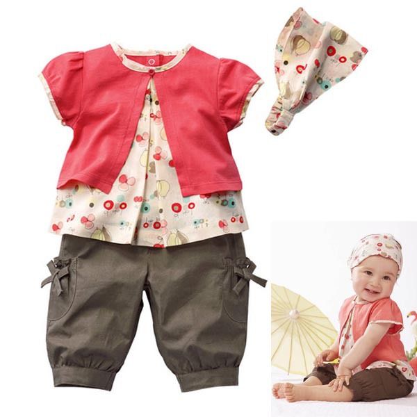 3pcs baby girls fruits pattern pants hat clothes set infants newborn cotton outfits clothes baby birthday clothing gifts, White
3pcs baby girls fruits pattern pants hat clothes set infants newborn cotton outfits clothes baby birthday clothing gifts, White