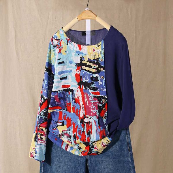 women's blouses & shirts 2021 spring long sleeve blouse zanzea vintage tunic women patchwork shirt casual floral printed party chemise, White
women's blouses & shirts 2021 spring long sleeve blouse zanzea vintage tunic women patchwork shirt casual floral printed party chemise, White