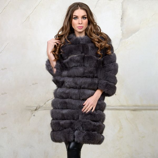 ur 2019 fashion dark gray coats real fur coat women fur coats winter natural blue coat women three quarter sleeves, Black
ur 2019 fashion dark gray coats real fur coat women fur coats winter natural blue coat women three quarter sleeves, Black