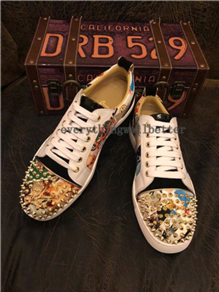 delivery designer sneakers bottom is red shoe low cut suede spike shoes for men and women luxury shoes party wedding crystal le, Black;red
delivery designer sneakers bottom is red shoe low cut suede spike shoes for men and women luxury shoes party wedding crystal le, Black;red