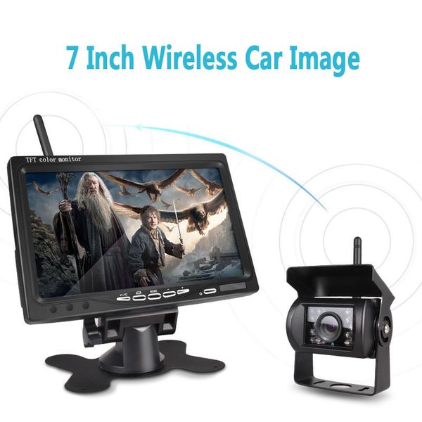 7" lcd wireless car monitor hd display automotive reverse night version backup camera parking system for car rear view monitors
7" lcd wireless car monitor hd display automotive reverse night version backup camera parking system for car rear view monitors