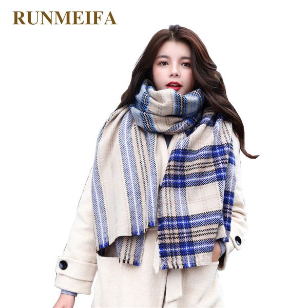 runmeifa new stylish women's simulated cashmere shawls winter warm plaid foulard femme soft elegant shawl drop shipping
runmeifa new stylish women's simulated cashmere shawls winter warm plaid foulard femme soft elegant shawl drop shipping