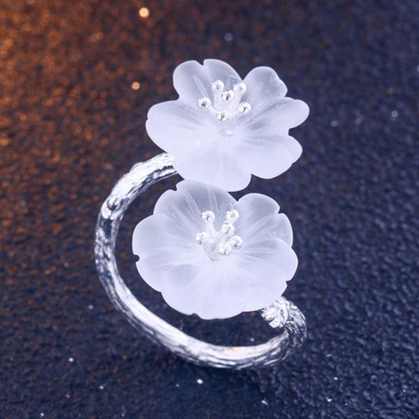 real 925 sterling silver natural crystal handmade designer fine jewelry plum blossom flower in the rain rings for women bijoux, Slivery;golden
real 925 sterling silver natural crystal handmade designer fine jewelry plum blossom flower in the rain rings for women bijoux, Slivery;golden
