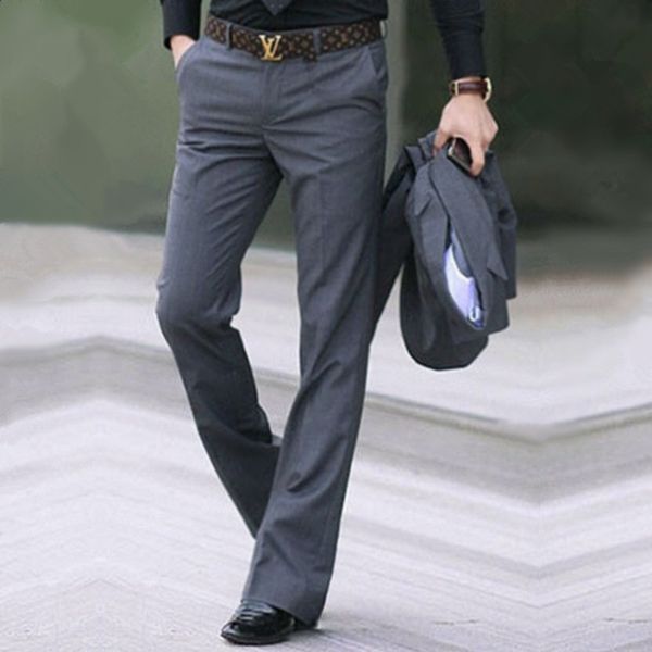 men's suits & blazers suit pants modis flared g male summer straight british leisure feet trousers formal for men, White;black
men's suits & blazers suit pants modis flared g male summer straight british leisure feet trousers formal for men, White;black