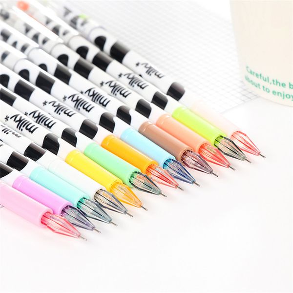 jonvon satone 12pcs cute cows color neutral pen kawaii pen gel 0.5mm japanese stationery school tools supplies stationary set
jonvon satone 12pcs cute cows color neutral pen kawaii pen gel 0.5mm japanese stationery school tools supplies stationary set