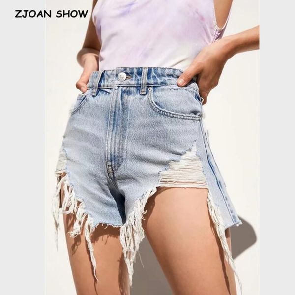 2020 hight street high waist roll up cuffs short denim shorts ripped denim short pants summer hole jeans women, Blue
2020 hight street high waist roll up cuffs short denim shorts ripped denim short pants summer hole jeans women, Blue