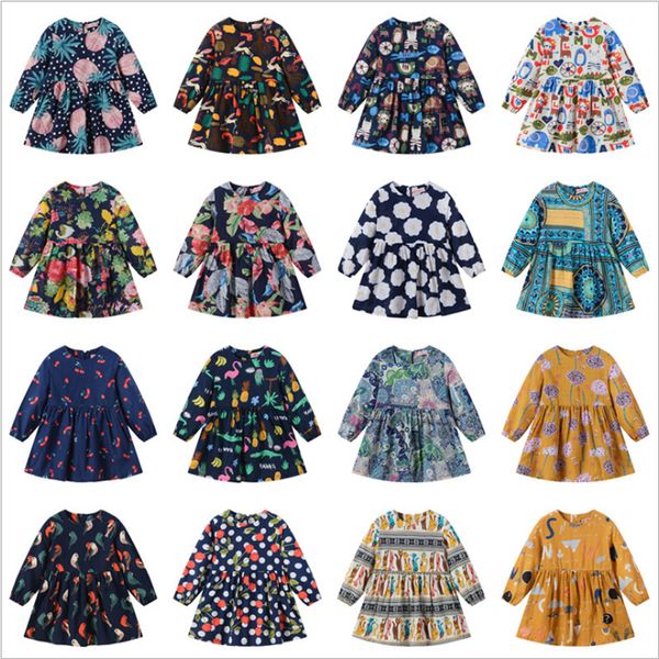 spring and autumn girls dresses 20 styles multicolor printed flower girl dresses floral dress kids designer clothes girls jy03, Red;yellow
spring and autumn girls dresses 20 styles multicolor printed flower girl dresses floral dress kids designer clothes girls jy03, Red;yellow