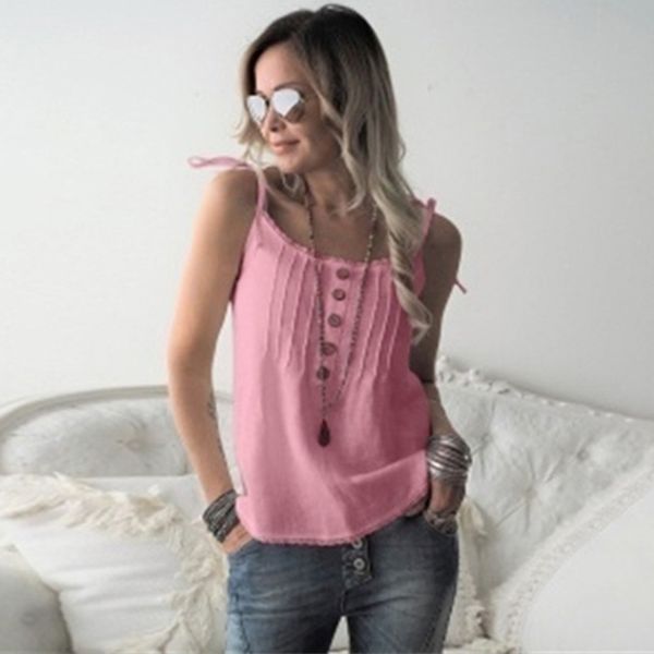 solid color strap tank summer women camis casual loose halter sleeveless ladies camisole thin vest summer plus size, White
solid color strap tank summer women camis casual loose halter sleeveless ladies camisole thin vest summer plus size, White