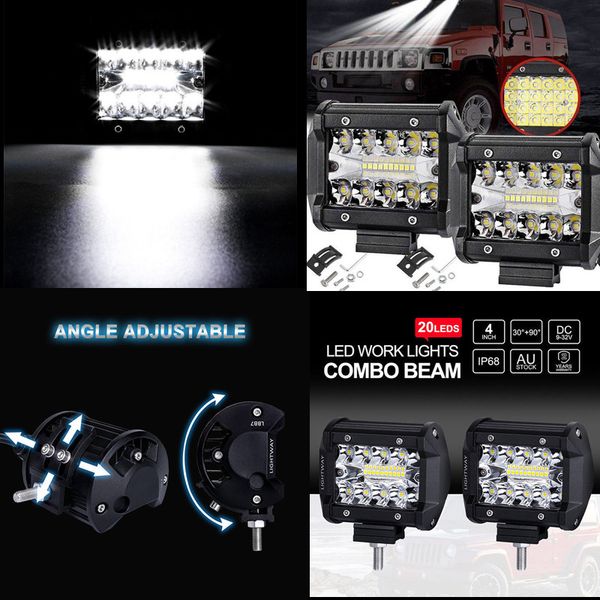 4" inch ip67 waterproof 60w 20 led work light flood spot combo off-road driving fog lamp boat suv
4" inch ip67 waterproof 60w 20 led work light flood spot combo off-road driving fog lamp boat suv