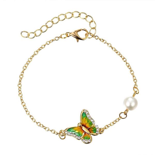 colorful bracelet women lovely animal butterfly strand bracelets imitation pearl bangles elegant wedding jewelry accessories, Golden;silver
colorful bracelet women lovely animal butterfly strand bracelets imitation pearl bangles elegant wedding jewelry accessories, Golden;silver