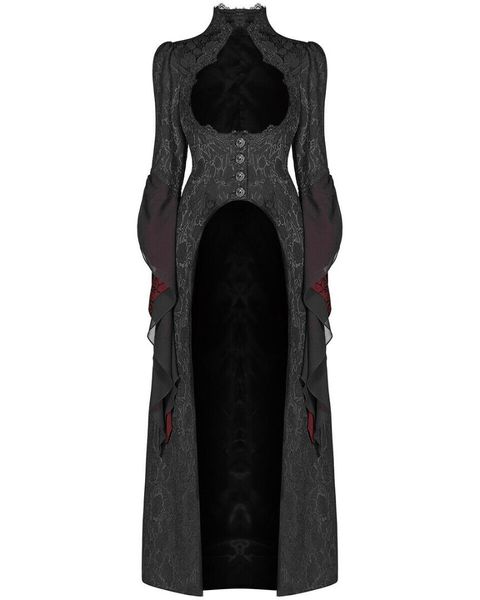 rosetic long jacket women gothic lace patchwork punk carnival gothic coat jacket long black brocade steampunk victoria, Black;brown
rosetic long jacket women gothic lace patchwork punk carnival gothic coat jacket long black brocade steampunk victoria, Black;brown
