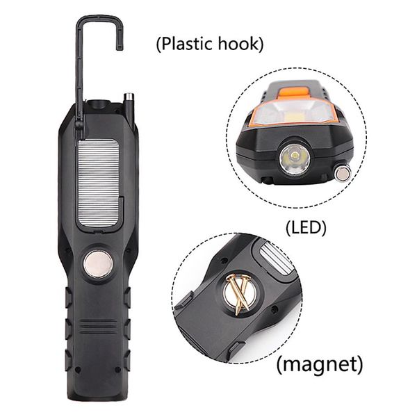 cob led work light dropshipping lamp emergency light magnetic flexible inspection usb rechargeable for night operatio
cob led work light dropshipping lamp emergency light magnetic flexible inspection usb rechargeable for night operatio
