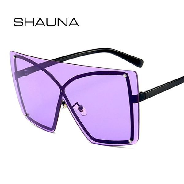 shauna oversize one piece gradient sunglasses women fashion summer styles rimless goggle shades uv400, White;black
shauna oversize one piece gradient sunglasses women fashion summer styles rimless goggle shades uv400, White;black